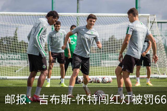 邮报：吉布斯-怀特闯红灯被罚660镑记6分